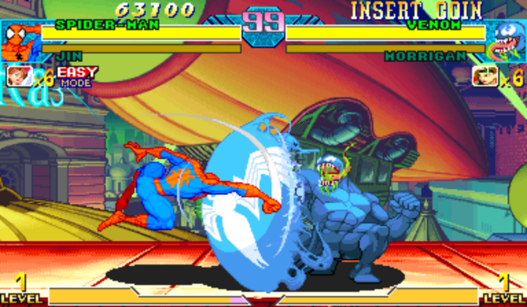 Marvel Vs. Capcom: Clash of Super Heroes (Brazil 980123) Screenshot 1
